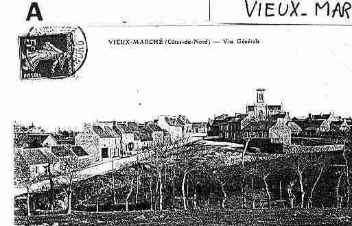 Ville de VIEUXMARCHE(LE) Carte postale ancienne